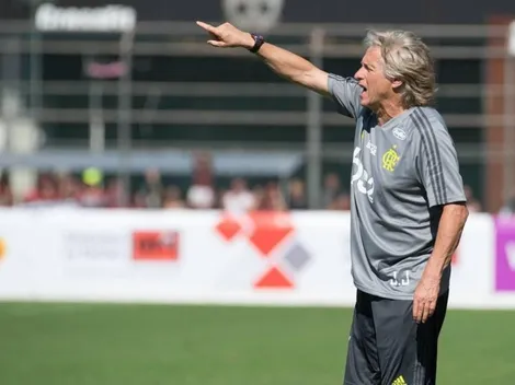 Jorge Jesus veta retorno de jogador revelado pelo Fla