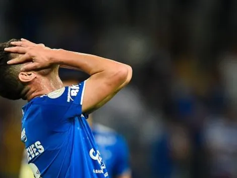 Thiago Neves sofre lesão na coxa e departamento médico do Cruzeiro determina tempo de parada do meia