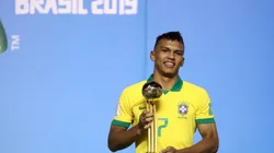 Gabriel Veron treina com time principal do Palmeiras