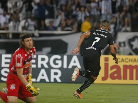 Diego Souza quebra o recorde de Paulo Baier após marcar na partida contra o Corinthians