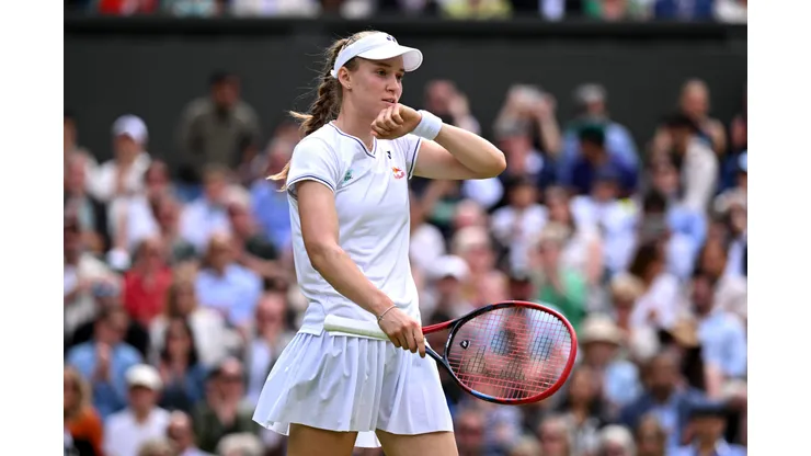 Elena Rybakina é a tenista melhor ranqueada entre as semifinalistas de Wimbledon em 2024 (Foto: Mike Hewitt/Getty Images)