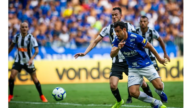 Fred até tentou, mas não balançou as redes no clássico mineiro