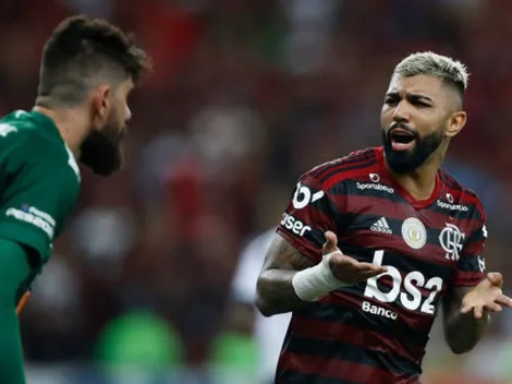 Gabigol arruma confusão com a torcida do Grêmio em vitória do Flamengo