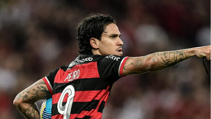 Pedro no Flamengo. Foto: Thiago Ribeiro/AGIF