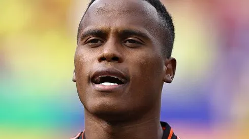 Jhon Arias durante amistoso entre Colômbia e Estados Unidos, no Commanders Field, no dia 08/06/2024. Foto: Tim Nwachukwu/Getty Images