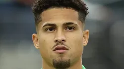 João Gomes durante partida entre Uruguai e Brasil, no Allegiant Stadium, pela Copa América, no dia 06/07/2024. Foto: Ian Maule/Getty Images