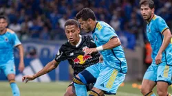 William pelo Cruzeiro em partida diante do RB Bragantino. Foto: Fernando Moreno/AGIF