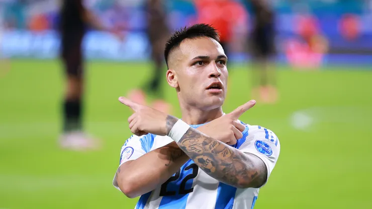 Lautaro artilheiro da Copa América. Foto: Hector Vivas/Getty Images