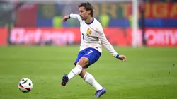 Antoine Griezmann da França em ação pela Eurocopa. (Foto de Stu Forster/Getty Images)