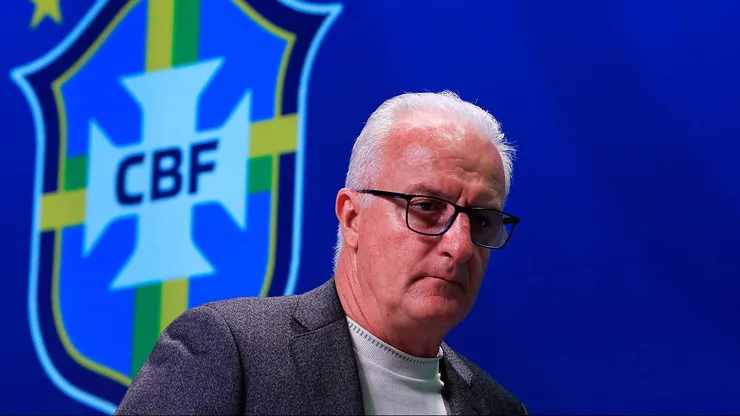 Dorival Júnior em coletiva de imprensa (Foto: Buda Mendes/Getty Images)
