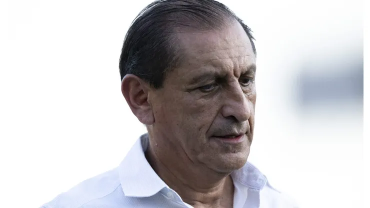 Ramón Díaz durante partida entre Vasco e Criciúma, em São Januário, pelo Campeonato Brasileiro, no dia 27/04/2024.