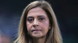 SP - SAO PAULO - 13/06/2024 - BRASILEIRO A 2024, PALMEIRAS X VASCO - leila pereira presidente do Palmeiras durante partida contra o Vasco no estadio Arena Allianz Parque pelo campeonato Brasileiro A 2024.