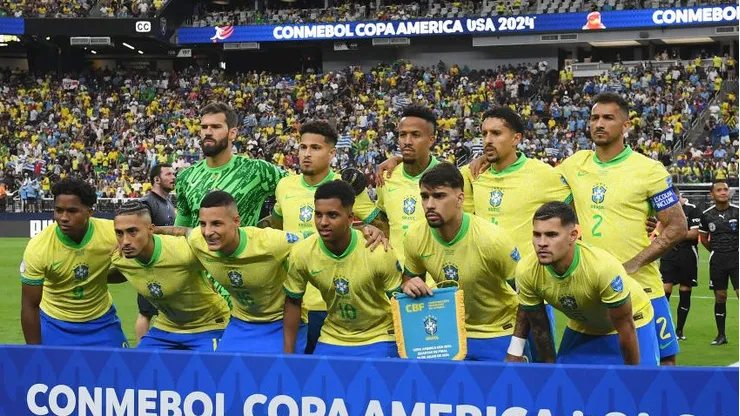 Seleção Brasileira na Copa América. Foto: Candice Ward/Getty Images