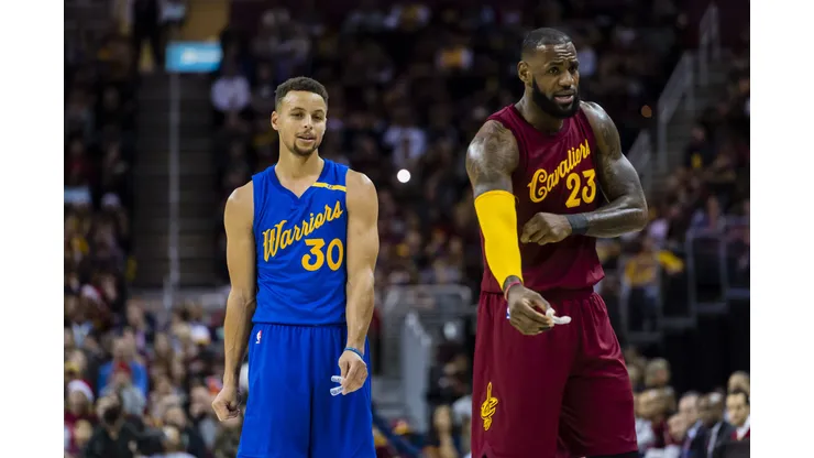 Curry e LeBron protagonizaram a última grande rivalidade da NBA (Foto: Jason Miller/Getty Images)