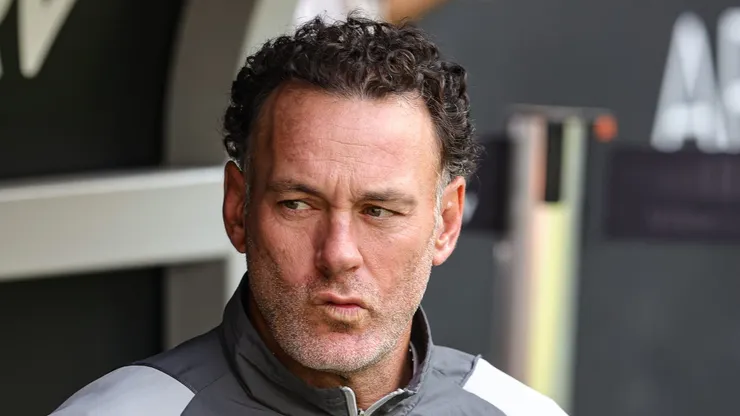 MG - BELO HORIZONTE - 30/06/2024 - BRASILEIRO A 2024, ATLETICO-MG X ATLETICO-GO - Gabriel Milito tecnico do Atletico-MG durante partida contra o Atletico-GO no estadio Arena MRV pelo campeonato Brasileiro A 2024.