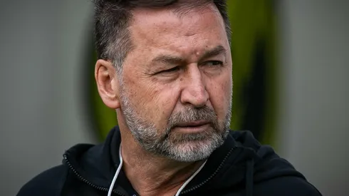 Augusto Melo, presidente do Corinthians, em partida contra o Cruzeiro, no Mineirão, pelo Campeonato Brasileiro, no dia 07/07/2024.