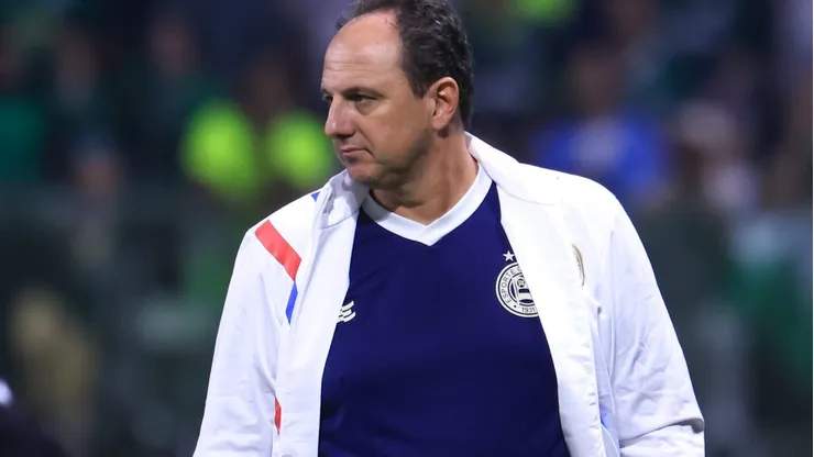 Rogério Ceni durante partida entre Palmeiras e Bahia, no Allianz Parque, pelo Campeonato Brasileiro, no dia 07/07/2024.