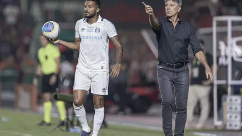 Renato Gaúcho técnico do Grêmio durante partida do Brasileirão. Foto: Heber Gomes/AGIF