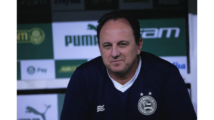 Rogério Ceni reagiu ao gol de Estêvão no Palmeiras