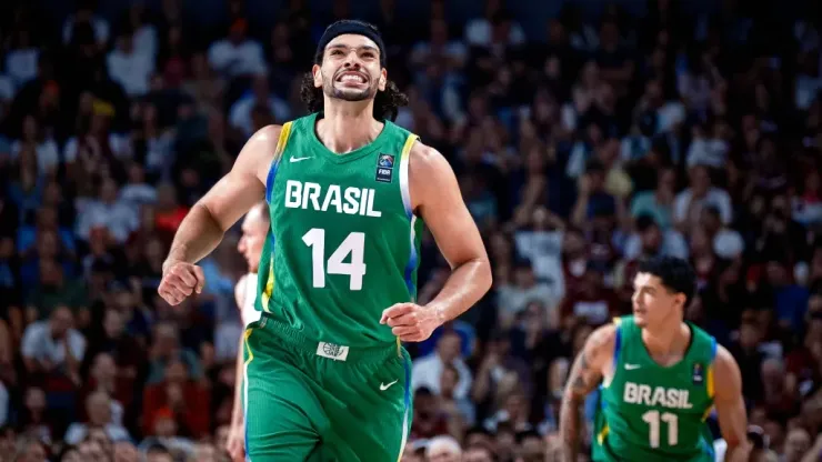 Léo Meindl, um dos destaques do Brasil no Pré-Olímpico. Foto: FIBA