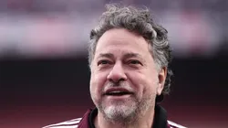 Julio Casares durante partida contra o Corinthians. SP pode entrar em disputa com o rival.