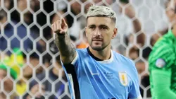 Arrascaeta entrou em campo diante da Seleção Brasileira. Photo by Ethan Miller/Getty Images