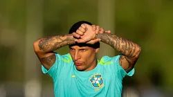 Arana durante treinamento da Seleção Brasileira. Foto: Buda Mendes/Getty Images