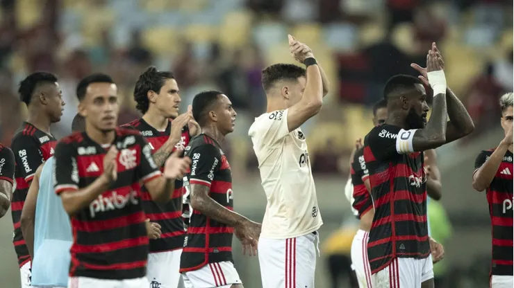 Jogadores do Flamengo agradeceram o apoio