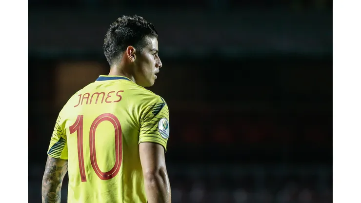 SP - Sao Paulo - 19/06/2019 - Copa America 2019, Colombia x Catar - James Rodriguez jogador da Colombia durante partida contra o Catar pela Copa America Brazil 2019 no estadio Morumbi. Foto: Marcello Zambrana/AGIF