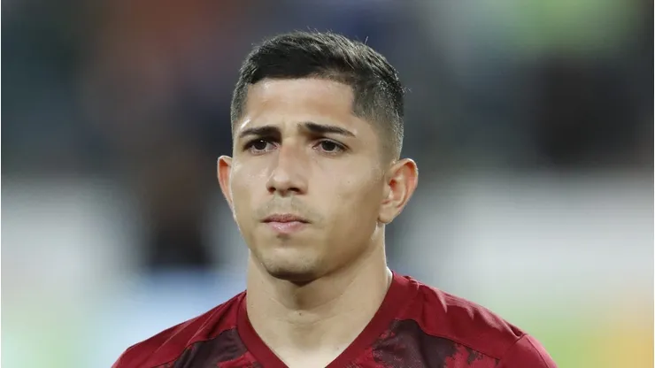 Savarino em ação pela Seleção. Foto: Daniel Apuy/Getty Images