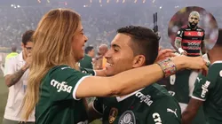 Leila aprova troca de Dudu por Gabigol - Foto: Cesar Greco e AGIF
