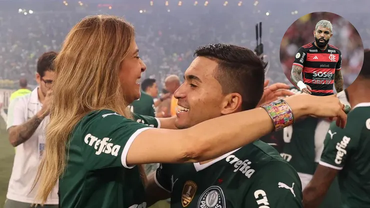 Leila aprova troca de Dudu por Gabigol - Foto: Cesar Greco e AGIF