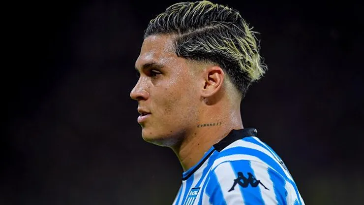Juan Quintero durante a partida entre Boca Juniors e Racing, no Estádio Alberto J. Armando, pela Copa Argentina, no dia 10/03/2024. Foto: Marcelo Endelli/Getty Images