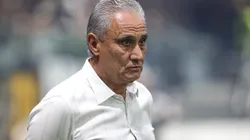 MG - BELO HORIZONTE - 03/07/2024 - BRASILEIRO A 2024, ATLETICO-MG X FLAMENGO - Tite tecnico do Flamengo durante partida contra o Atletico-MG no estadio Arena MRV pelo campeonato Brasileiro A 2024. Foto: Gilson Lobo/AGIF