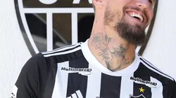 Lyanco, durante apresentação no Atlético-MG.