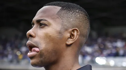Cruzeiro x Atletico-MG - Robinho durante partida no Mineirão.