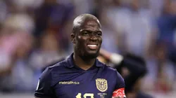 Valencia em ação durante a partida. Foto: Omar Vega/Getty Images