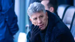 Renato Portaluppi, técnico do Grêmio, durante partida contra o Fluminense no estádio Francisco Stedile pelo Brasileirão Série A 2024. Foto: Luiz Erbes/AGIF