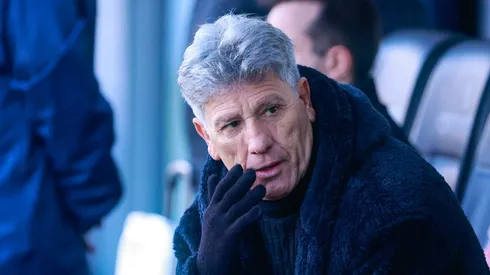 Renato Portaluppi, técnico do Grêmio, durante partida contra o Fluminense no estádio Francisco Stedile pelo Brasileirão Série A 2024. Foto: Luiz Erbes/AGIF