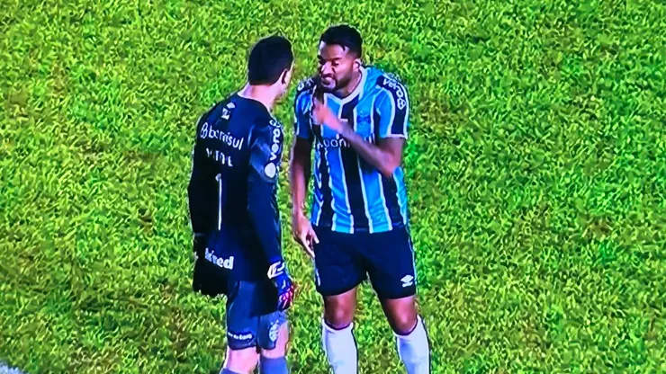 Foto: Reprodução/SporTV - Reinaldo discutiu com Marchesín