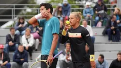 Marcelo Melo e Rafa Matos em Roland Garros deste ano. Reprodução/Instagram oficial de Rafael Matos