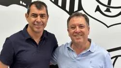 Foto: Divulgação/Santos FC - Teixeira falou sobre futuro de Carille