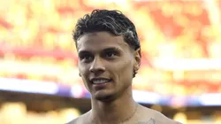 Ríos após o empate contra o Brasil. Foto: Lachlan Cunningham/Getty Images