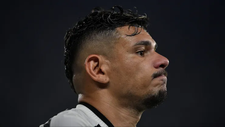 Tiquinho Soares no Botafogo. Foto: Thiago Ribeiro/AGIF