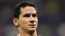 MG - BELO HORIZONTE - 10/05/2023 - BRASILEIRO A 2023, CRUZEIRO X FLUMINENSE - Paulo Henrique Ganso jogador do Fluminense comemora seu gol durante partida contra o Cruzeiro no estadio Mineirao pelo campeonato BRASILEIRO A