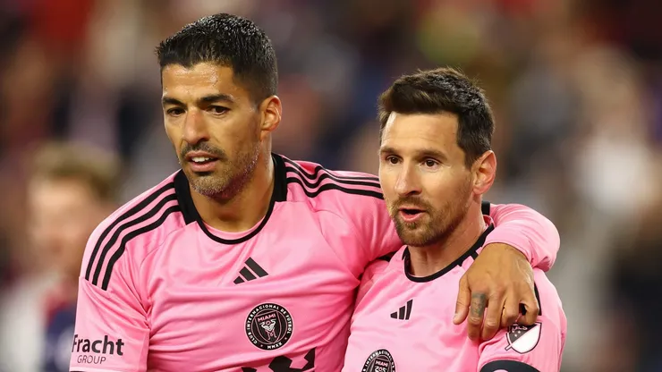 Suárez e Messi, jogadores do Inter Miami - Foto: Maddie Meyer/Getty Images