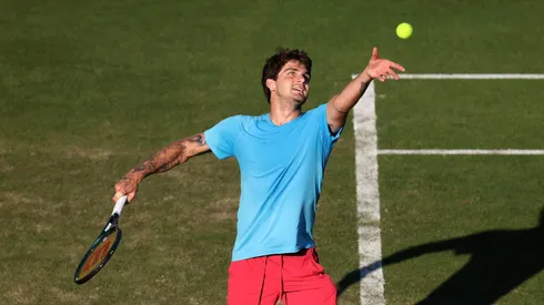 Thiago Wild em Wimbledon (Foto: Charlie Crowhurst/Getty Images for LTA)