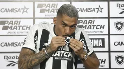 Allan no Botafogo. Foto: Vitor Silva/Botafogo.