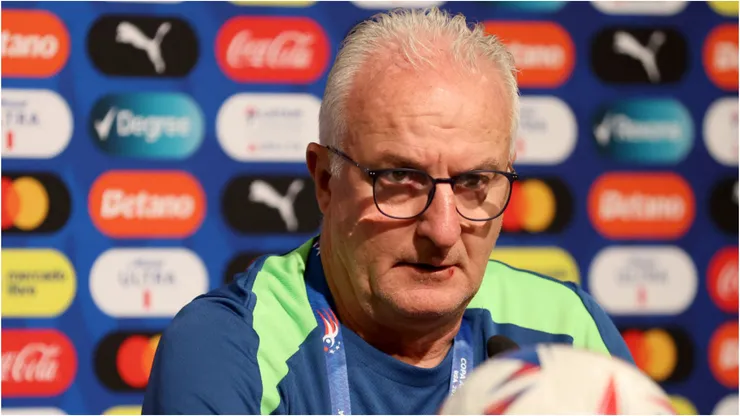 Foto: Ezra Shaw/Getty Images - Dorival Jr. em entrevista coletiva.