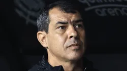 Fábio Carille durante partida entre Santos e Red Bull Bragantino, na Neo Química Arena, pelo Campeonato Paulista, no dia 27/03/2024.